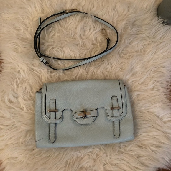 Rebecca Minkoff Ice Blue Leather Crossbody - Picture 8 of 8